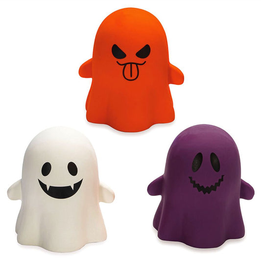Beeztees HALLOWEEN Latex-Hundespielzeug Geist - 10 cm - Apportierspiel Squeaker