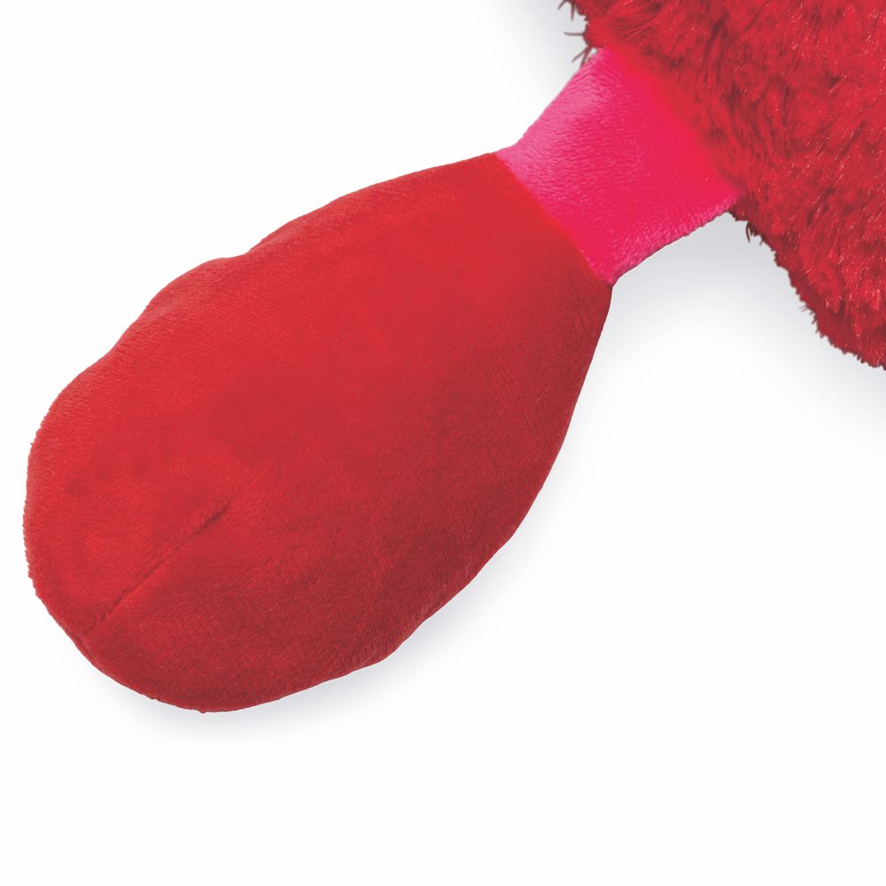 Beeztees Plüsch-Hundespielzeug - Mr. Love - Herzchen Plüschspielzeug Kuscheltier