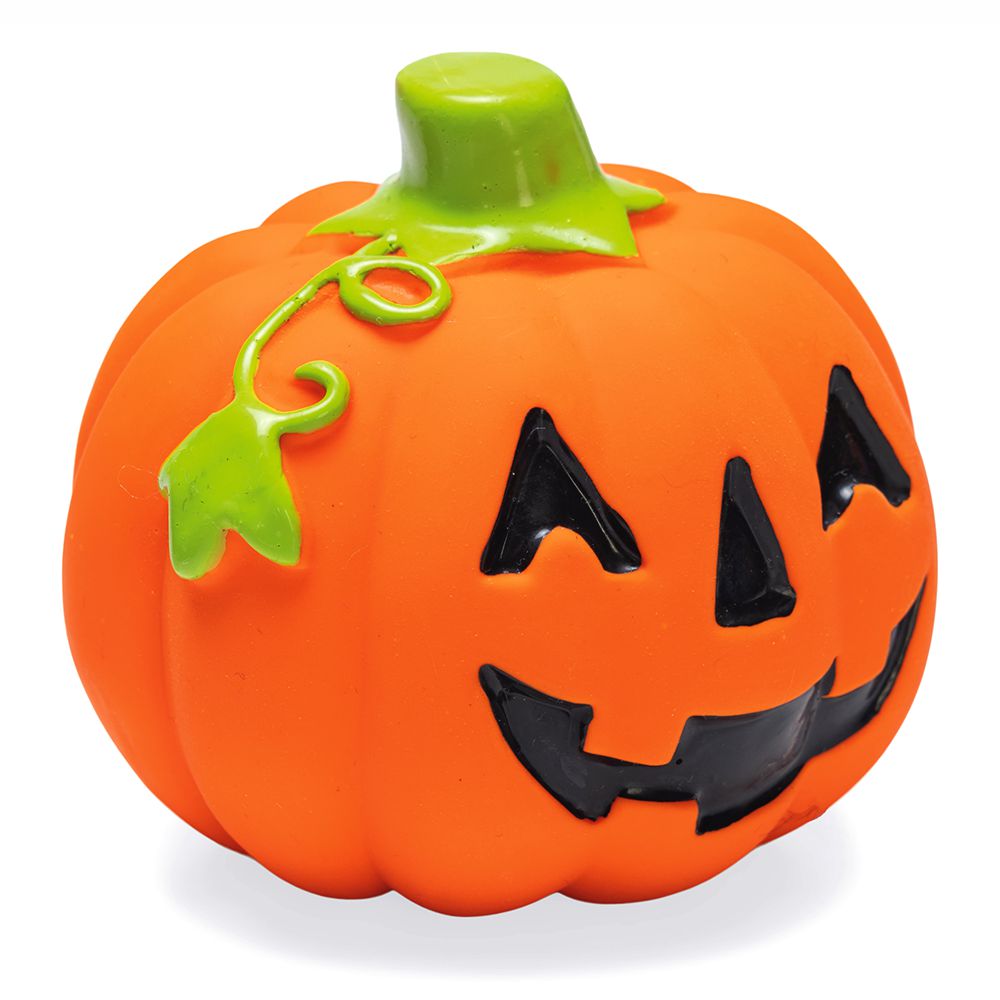 Beeztees HALLOWEEN Latex-Hundespielzeug - Kürbis