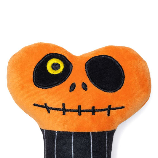 Beeztees HALLOWEEN Plüsch-Hundespielzeug Knochen - Kuscheltier - Squeaker