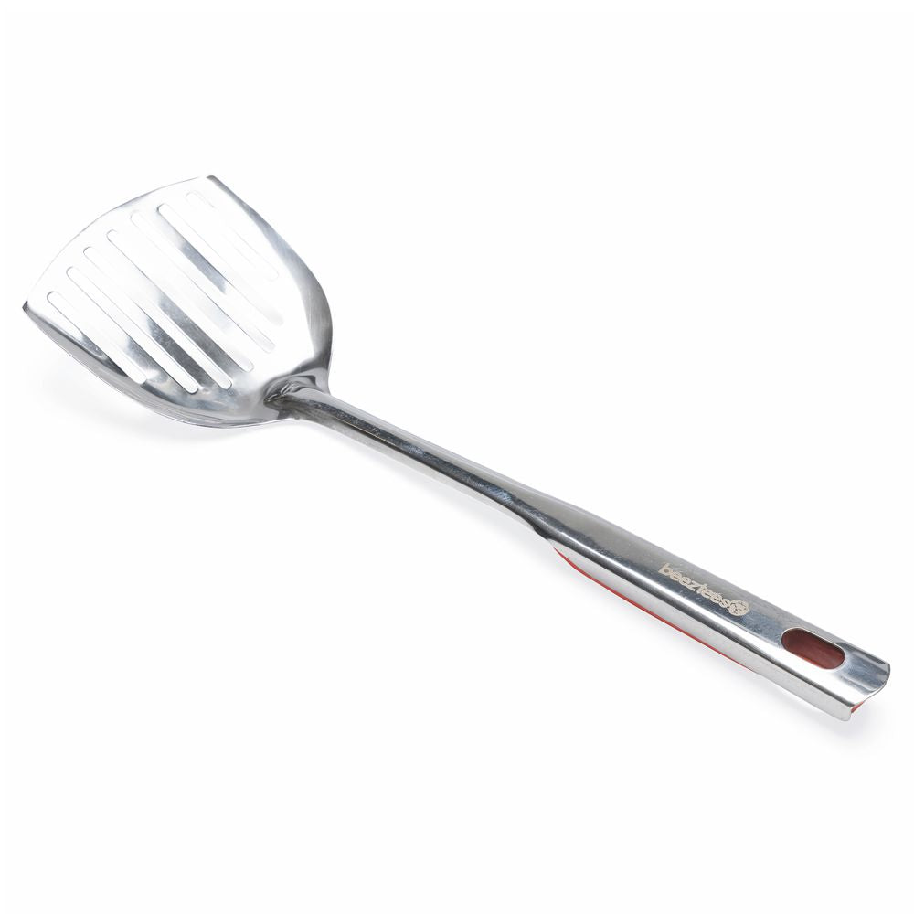 Beeztees Edelstahl Katzenstreuschaufel - Streulöffel Katzentoiletten-Schaufel