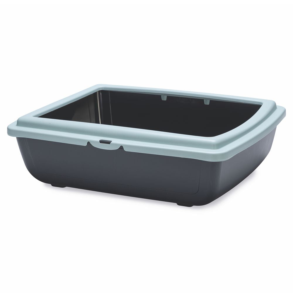 Beeztees ECO friendly Katzentoilette JULIET - 48 x 38 x 14 cm Katzenklo recycelt