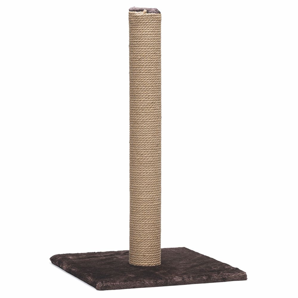 Beeztees Katzen Kratzstamm LESLEY - 35 x 35 x 60 cm - Jute Kratzbaum Katzenbaum