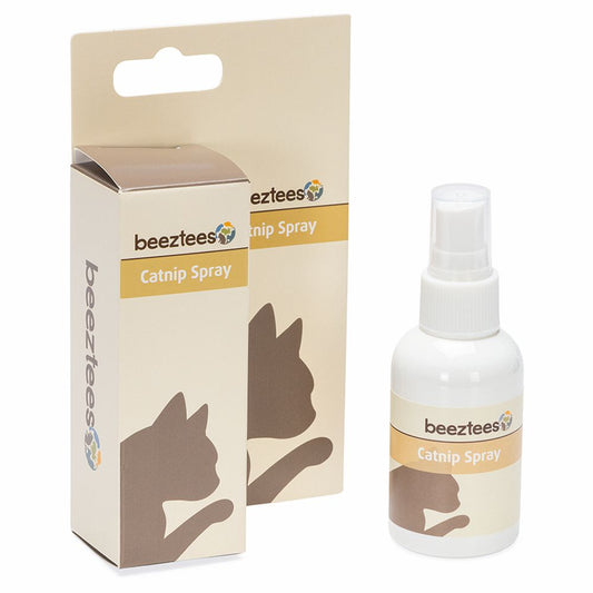 Beeztees Catnip-Spray für Katzen - 50 ml Extrakt aus Katzenminze spielanregend
