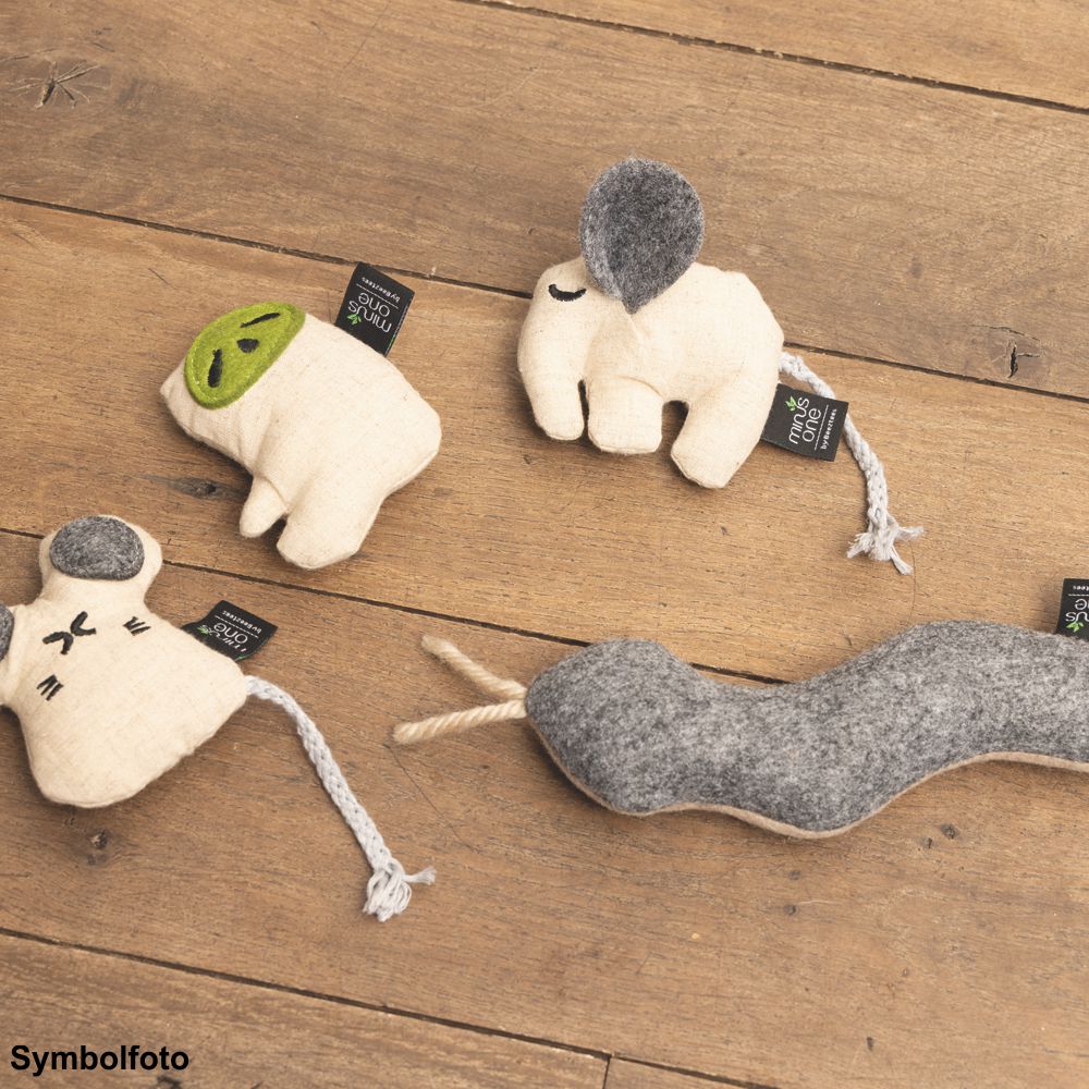 Beeztees Minus One Katzenspielzeug - Maus CODA - mit Katzenminze - Catnip