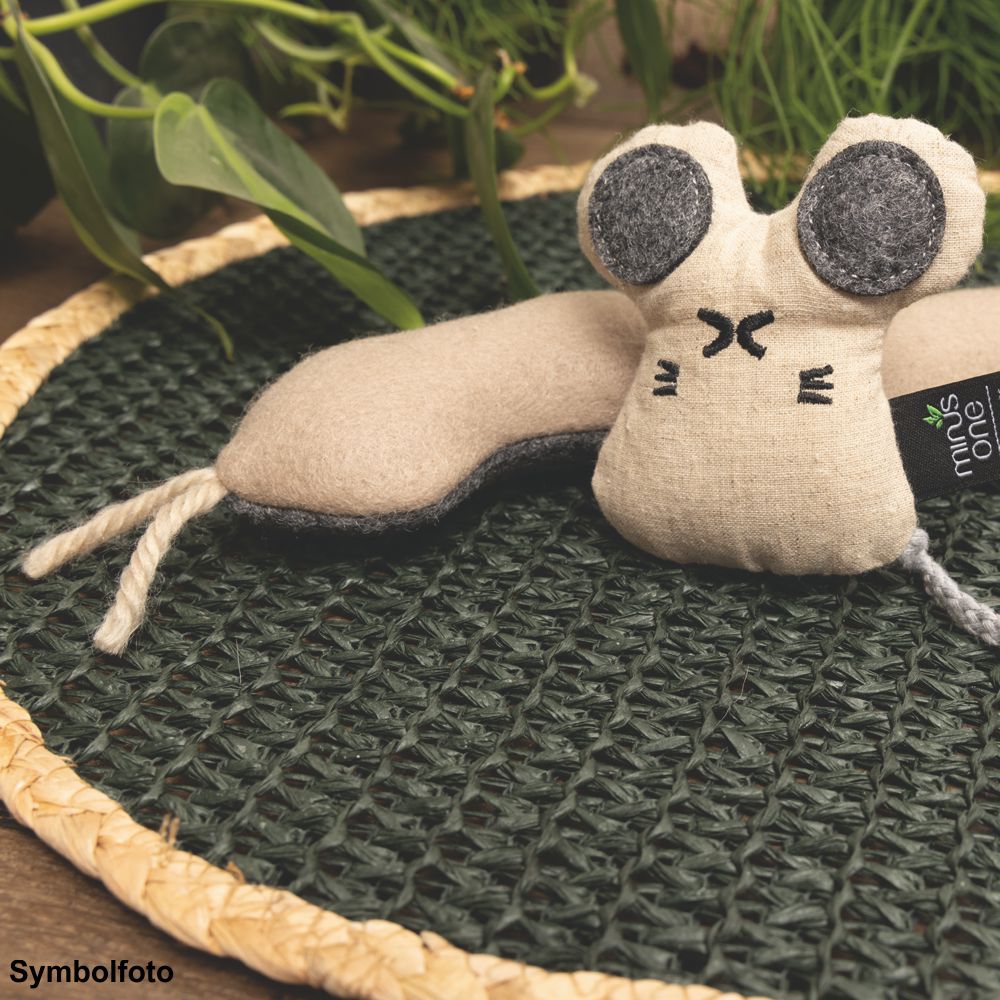 Beeztees Minus One Katzenspielzeug - Schlange DUNCAN - mit Katzenminze - Catnip