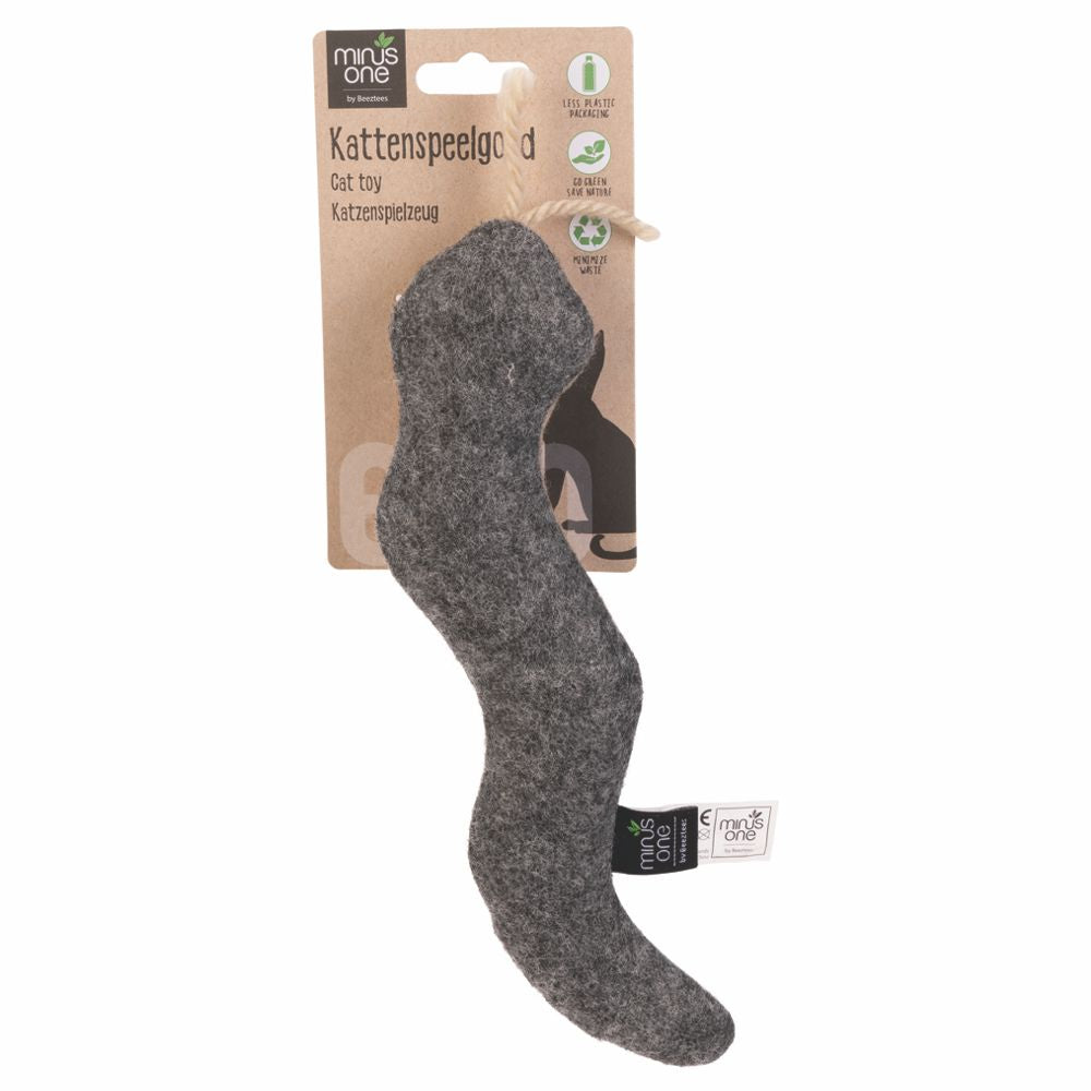 Beeztees Minus One Katzenspielzeug - Schlange DUNCAN - mit Katzenminze - Catnip