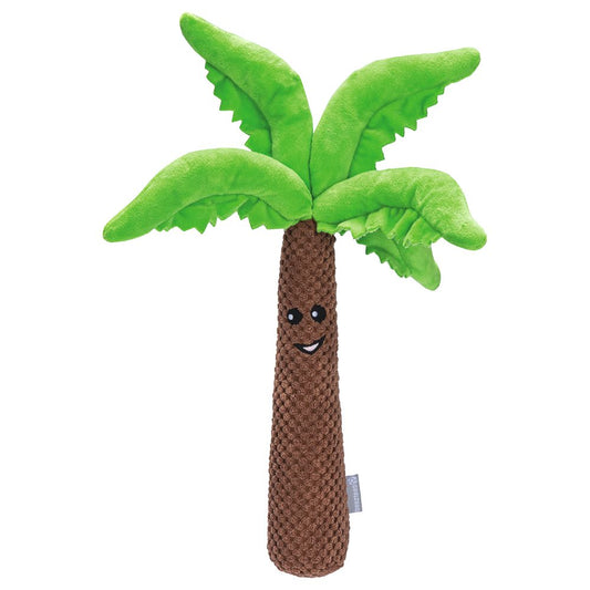 Beeztees Hundespielzeug PALME - knistert - Plüschspielzeug Apportierspielzeug
