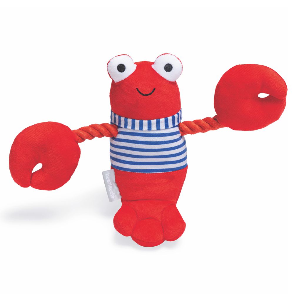 Beeztees Hundespielzeug HUMMER - mit Seil - Plüschspielzeug Apportierspielzeug