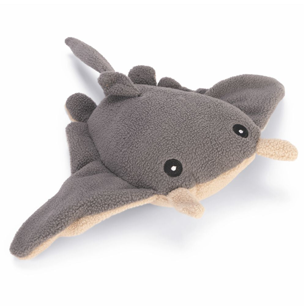 Beeztees Minus One Plüsch-Hundespielzeug - Rochen