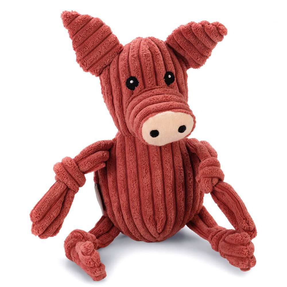 Beeztees Plüsch-Hundespielzeug - Frosch Maus Schwein Schaf - Plüschspielzeug