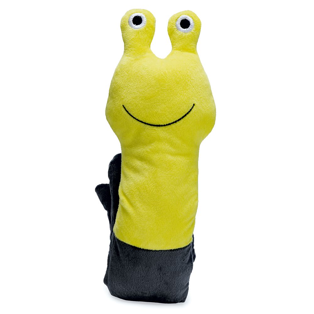 Beeztees Hide&Seek SCHNECKE - Snackspielzeug - Plüsch-Hundespielzeug Kuscheltier