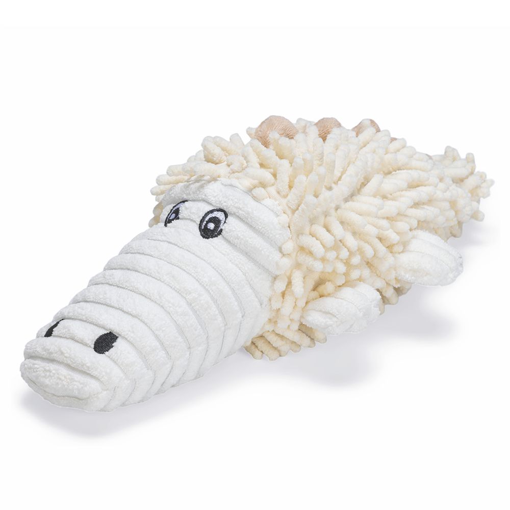 Beeztees ECO friendly Plüsch-Hundespielzeug - Krokodil JORT