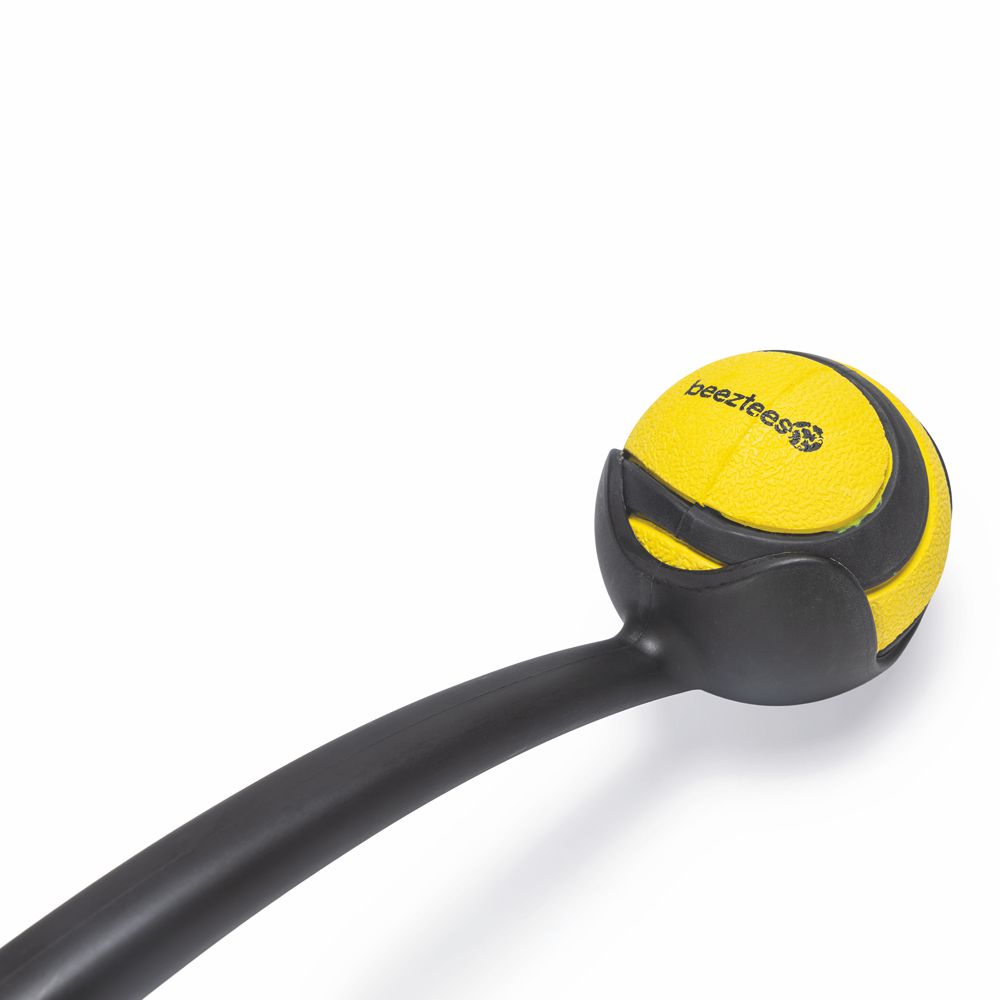 Beeztees Fetch Ball Launcher - 50 cm - schwarz gelb - Ballwerfer Hundespielzeug