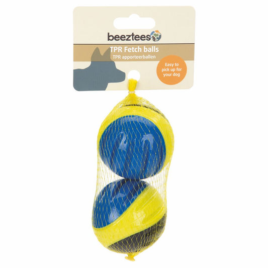 3 cm blau/gelb/schwarz - Apportierspielzeug