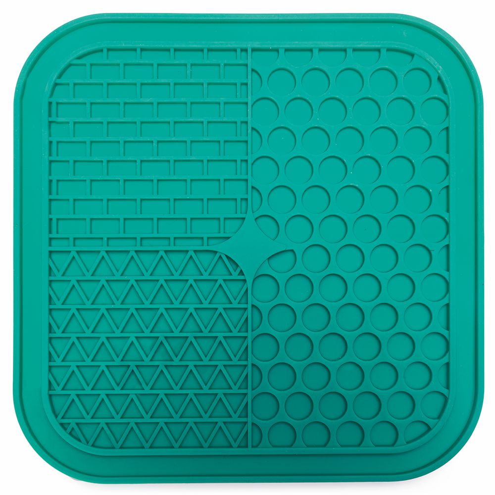 Beeztees Silikon Leckmatte Gourmet - Hund Katze - Schleckmatte Anti-Schlingmatte