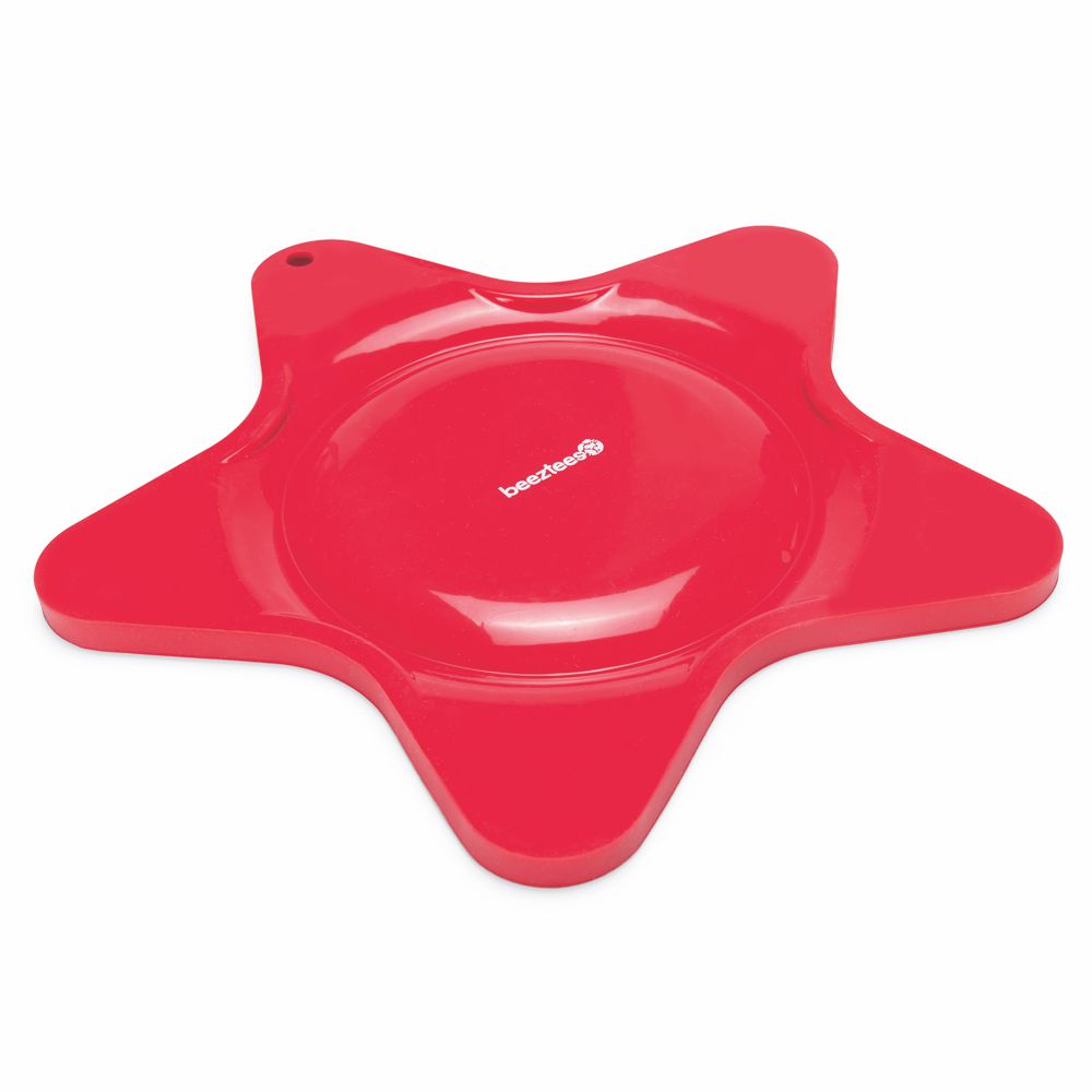 Beeztees Silikon Leckmatte Stern - Hund Katze - Schleckmatte Anti-Schlingmatte