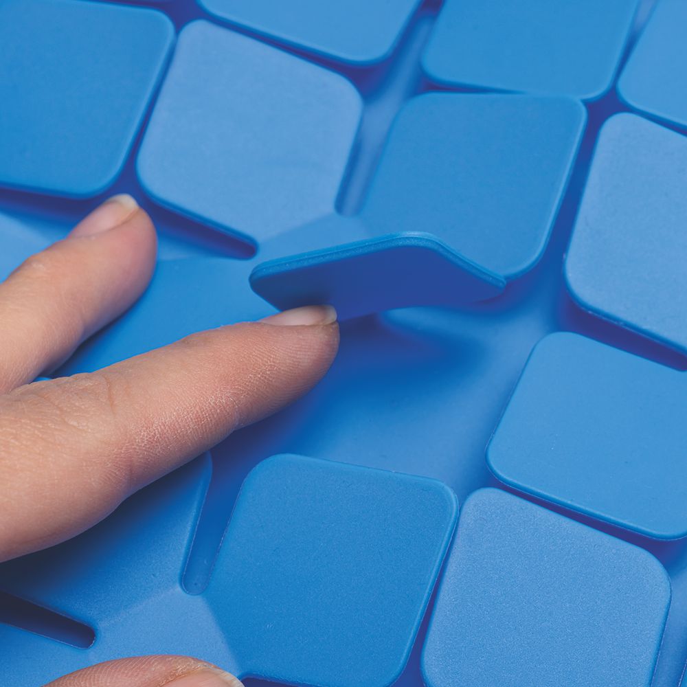 Beeztees Silikon Leckmatte Gourmet - Hund Katze - Schleckmatte Anti-Schlingmatte