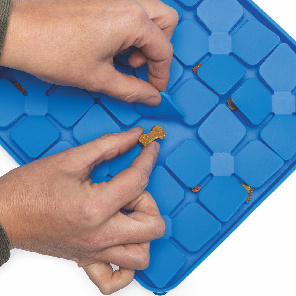 Beeztees Silikon Leckmatte Gourmet - Hund Katze - Schleckmatte Anti-Schlingmatte