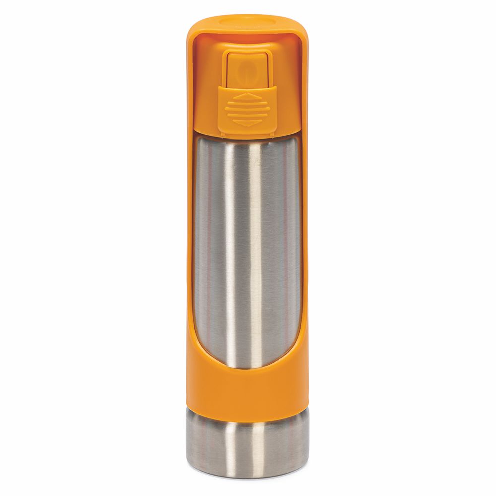 Beeztees Edelstahl-Trinkflasche LOE - orange