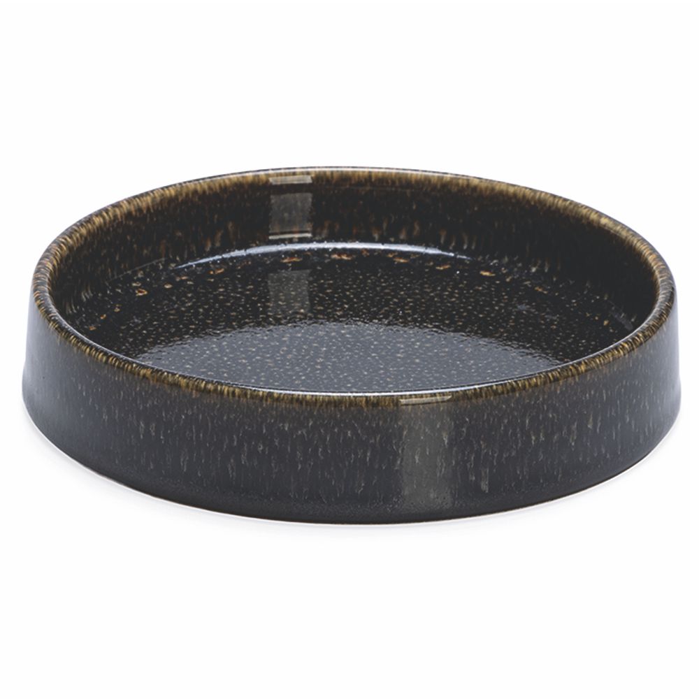 Designed by Lotte Keramik Katzennapf JACE - schwarz