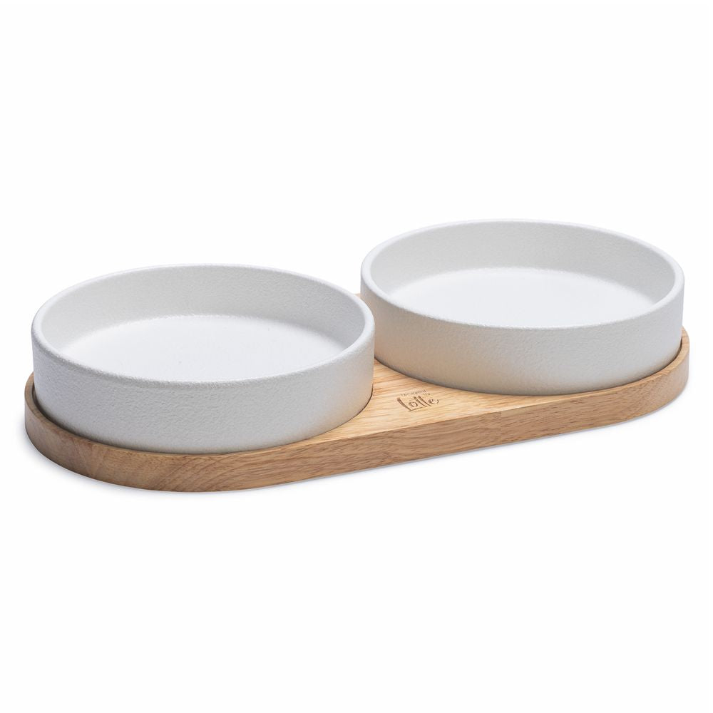 Designed by Lotte Keramik Napf LOJS - Katzen Dinnerset
