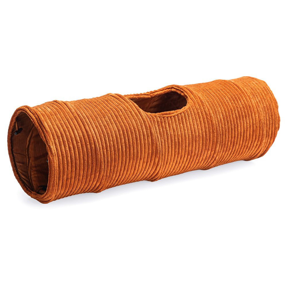 Designed by Lotte Katzentunnel RIBBED - terrakotta