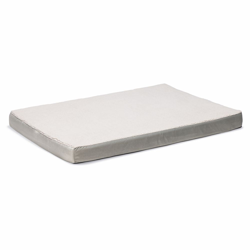 Beeztees orthopädisches Hundebett ZIRA - hellgrau - 120 x 80 cm