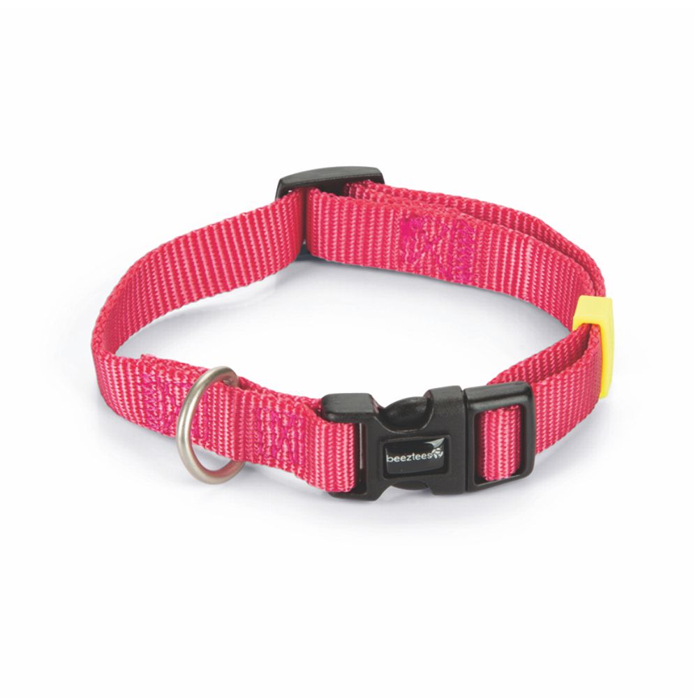 Beeztees Halsband - pink - S
