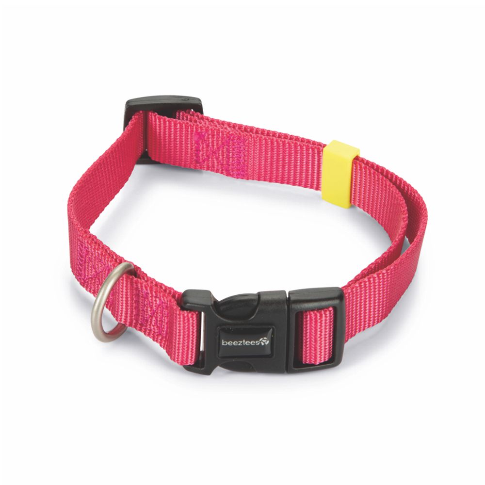 Beeztees Halsband - pink - M