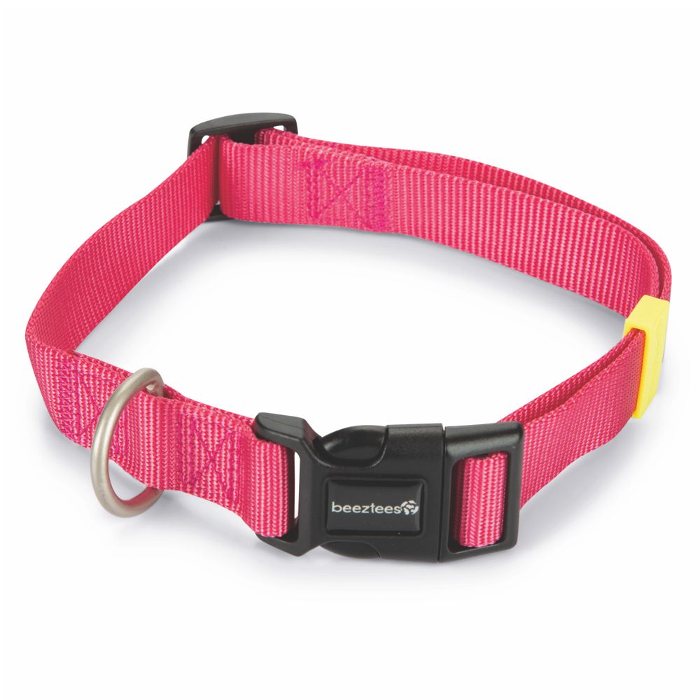 Beeztees Halsband - pink - L