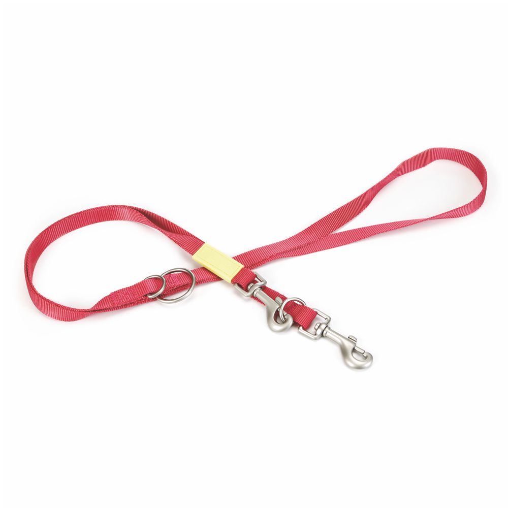 Beeztees Führleine 200 cm - pink - XS/S/M - Nylon Leine Hundeleine 2 m