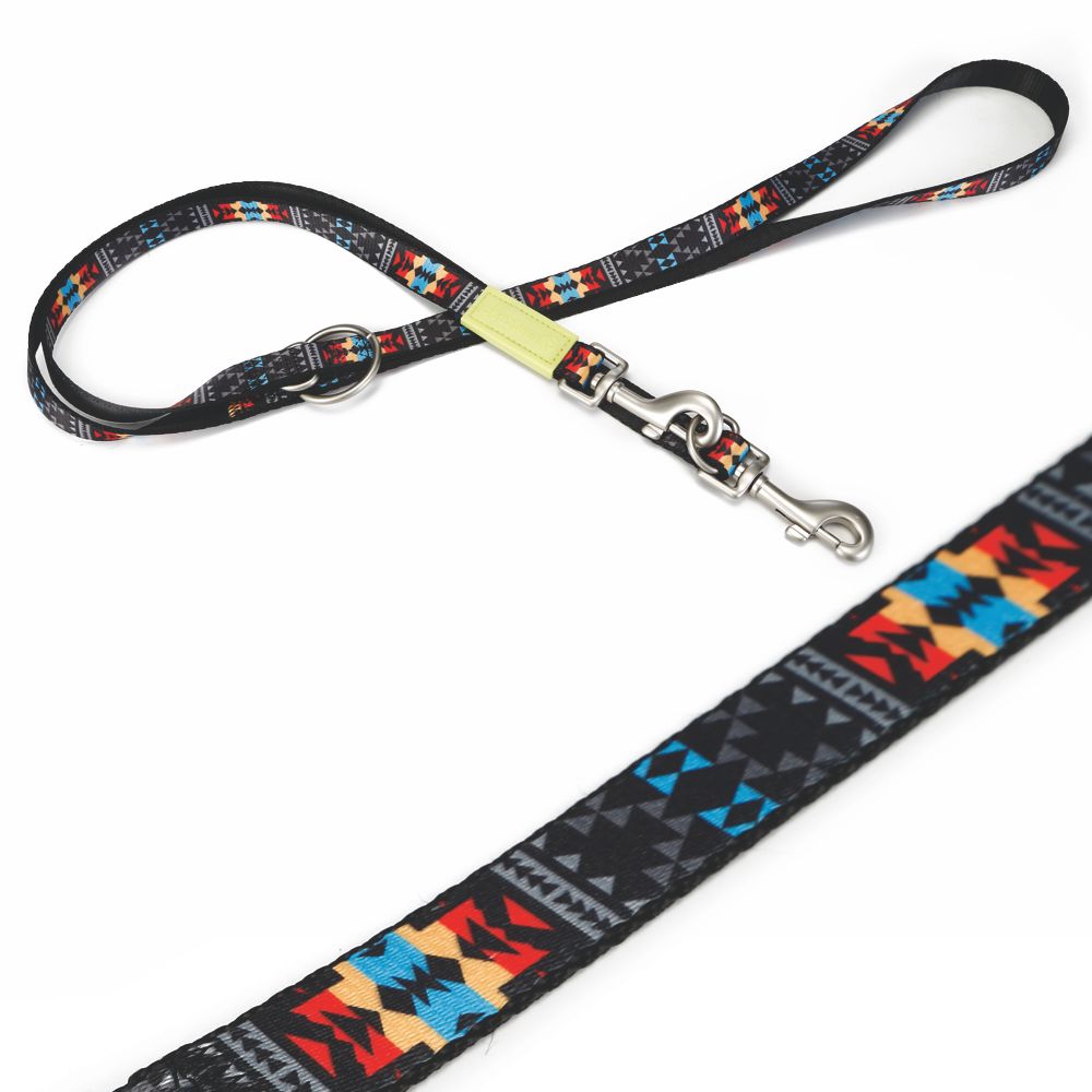 Beeztees Führleine MUCADI 200 cm - bunt - XS/S/M - Nylon Leine Hundeleine 2 m