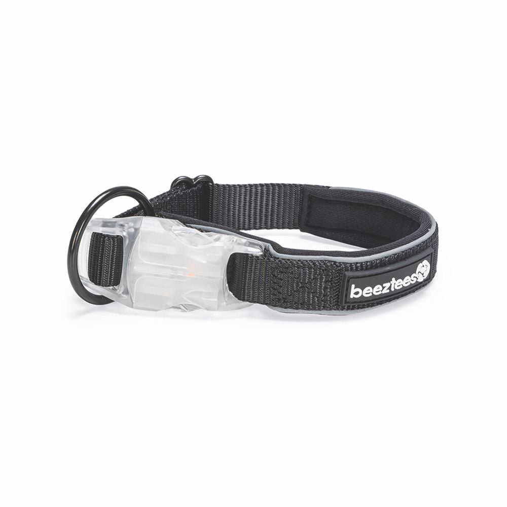 Beeztees Premium Sicherheitshalsband PARINCA - schwarz - XS
