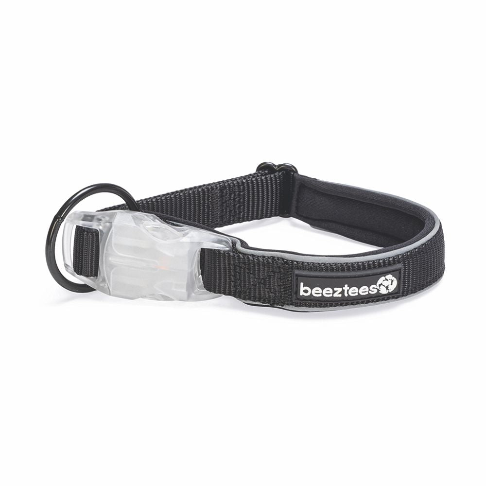 Beeztees Premium Sicherheitshalsband PARINCA - schwarz - S
