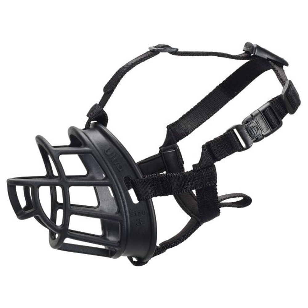 Maulkorb Baskerville Ultra Muzzle - Größe/Size 1 bis 6 - schwarz TPR-Kunststoff