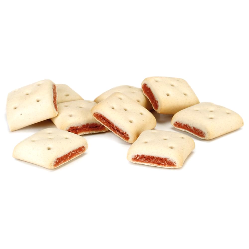 Beeztees Cookies SANDWICH MIX - Getreide & Fleisch Snacks - Kekse Leckerli 400g