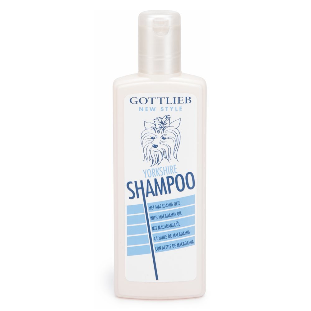 Gottlieb New Style Yorkshire Shampoo - mit Macadamia Öl - Hundeshampoo - 300 ml