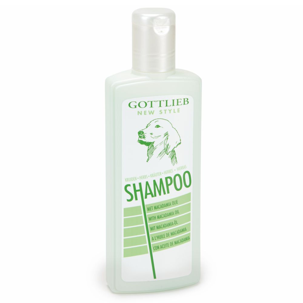 Gottlieb New Style Kräuter Shampoo - mit Macadamia Öl - Hundeshampoo - 300 ml