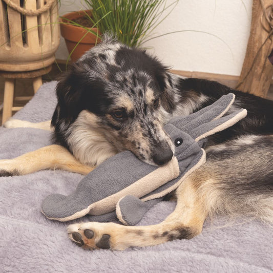 Beeztees Minus One Plüsch-Hundespielzeug - Hai/Hummer/Tintenfisch/Rochen