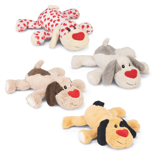 Beeztees Plüsch-Hundespielzeug KNUFFEL - 45 cm - XL Kuschelhunde Plüschspielzeug