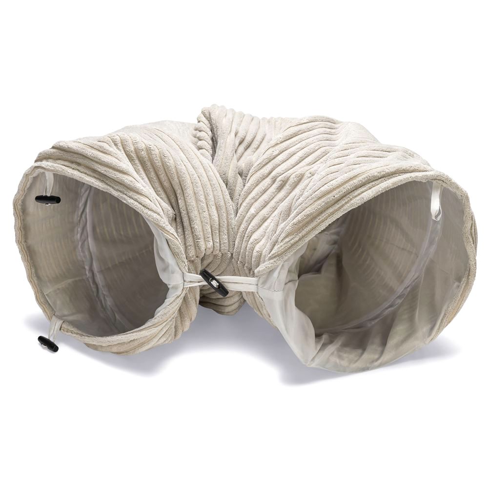 Designed by Lotte Katzentunnel RIBBED - 25 x 75 cm - Spielspaß für Katzen