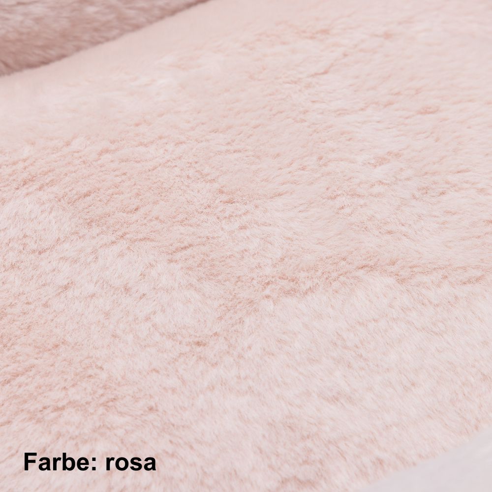 Beeztees Plüsch-Katzenbett MOZA - 48x37x15 cm - Schlafplatz Kuschelbett Katzen