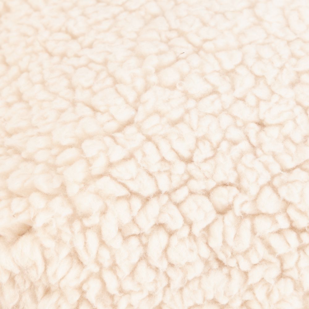 Beeztees JAXX - orthopädisches Hundebett rund - beige - Hundekissen Schlafplatz