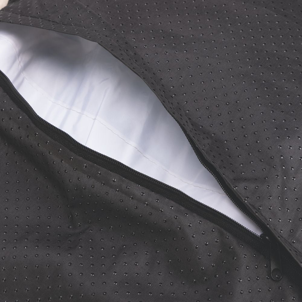 Beeztees JAXX - orthopädisches Hundebett rund - beige - Hundekissen Schlafplatz