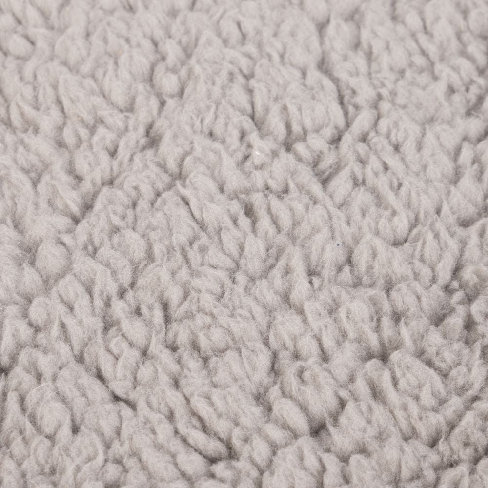 Beeztees JAXX - orthopädisches Hundebett rund - grau - Hundekissen Schlafplatz