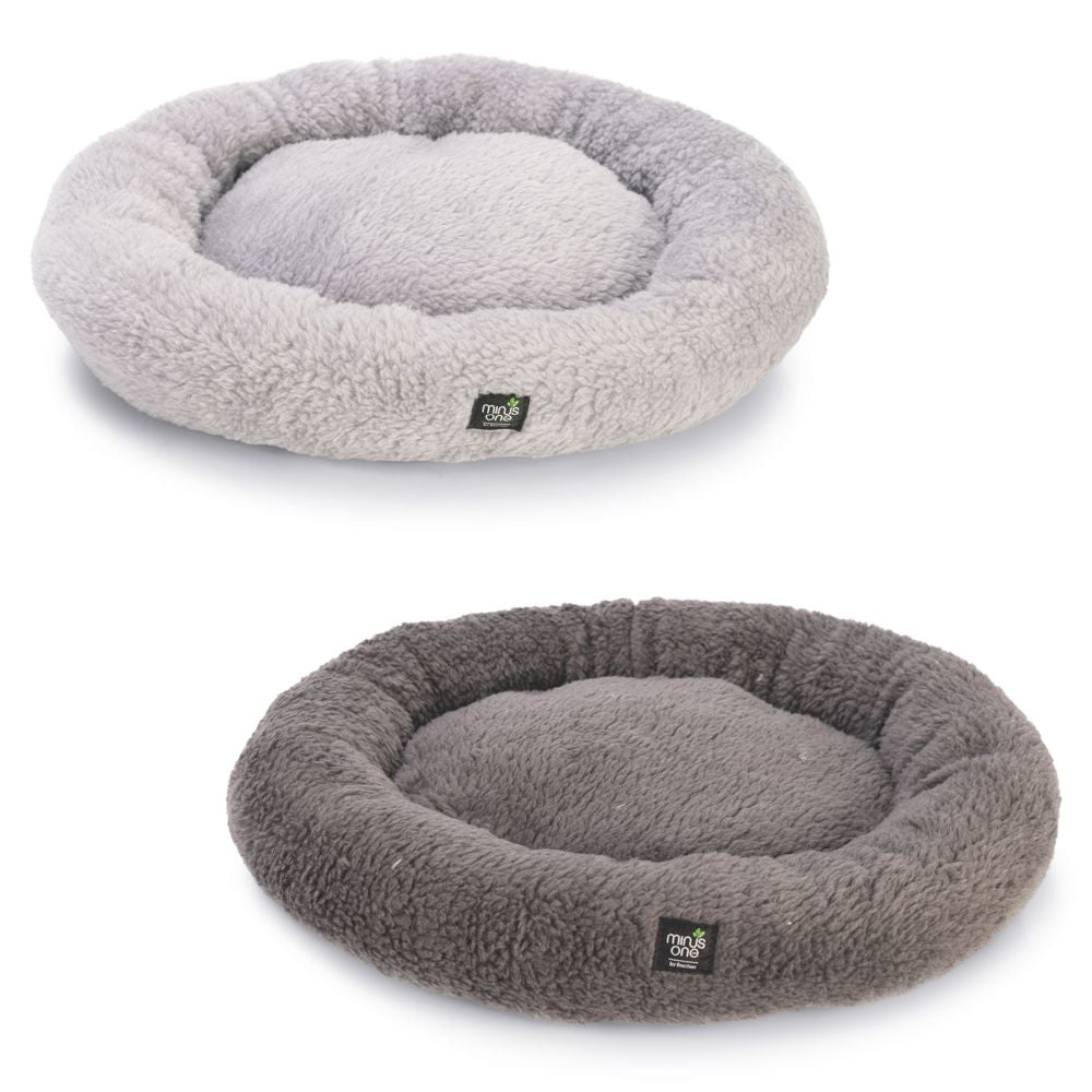 Beeztees Minus One Bettchen - Ø 40 cm - Bett Schlafplatz Donut Korb - Hund Katze