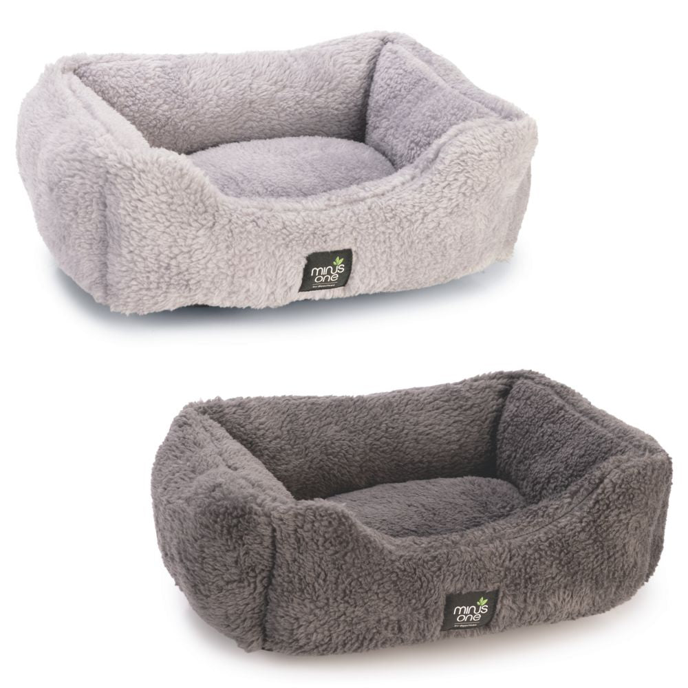 Beeztees Minus One Bettchen - 48 x 37 cm - Schlafplatz Bett Korb - Hund Katze