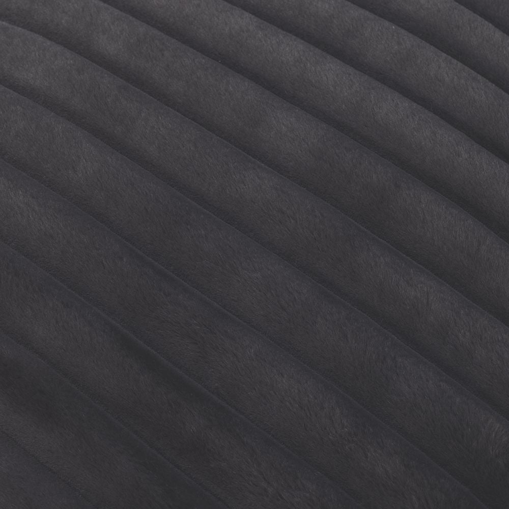 Designed by Lotte REZA - Hundebett rund - anthrazit - Hundekissen Schlafplatz