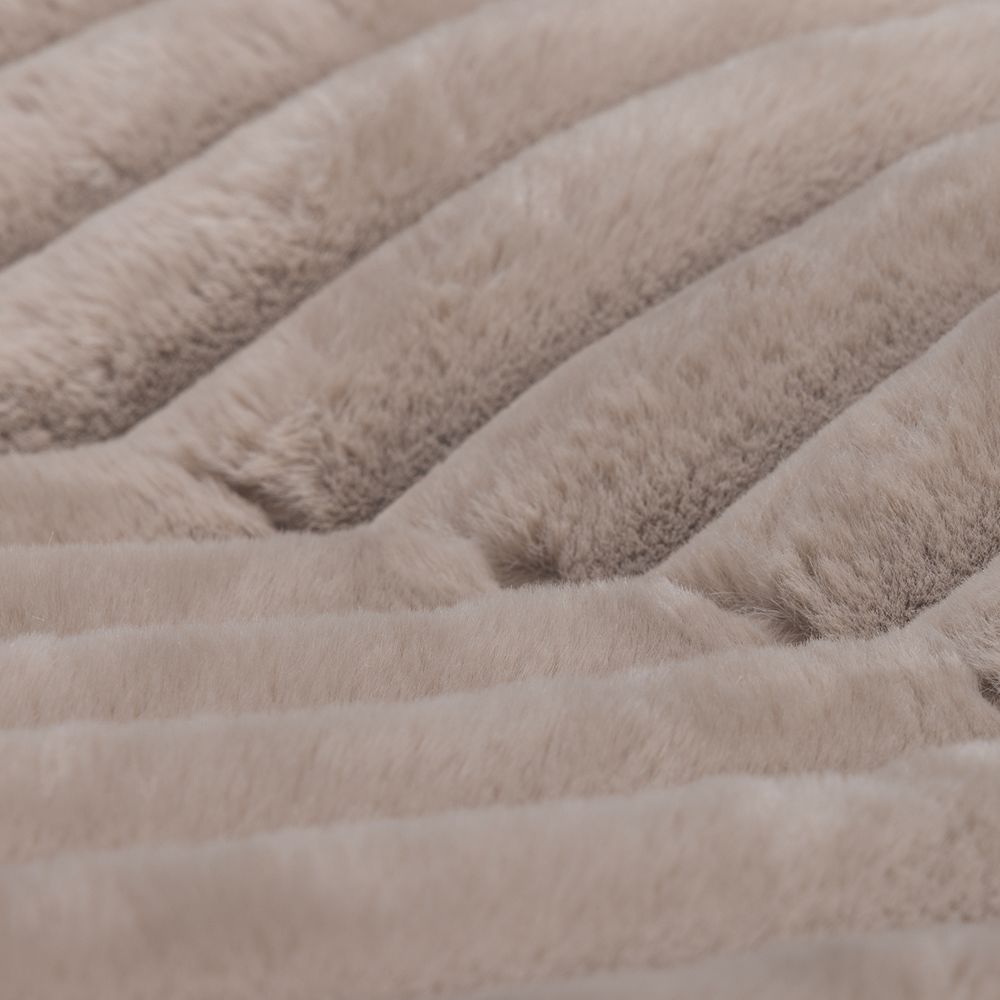 Designed by Lotte REZA - Hundebett rund - beige - Hundekissen Schlafplatz